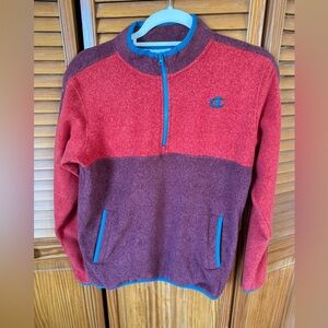 Champion Kids Quarter Zip Fleece Pullover